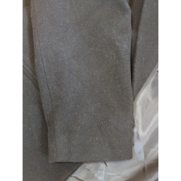 New Sag Harbor Womens Blazer Black Wool Nylon Cashmere One Button Sz 12 Jacket - Picture 5 of 9